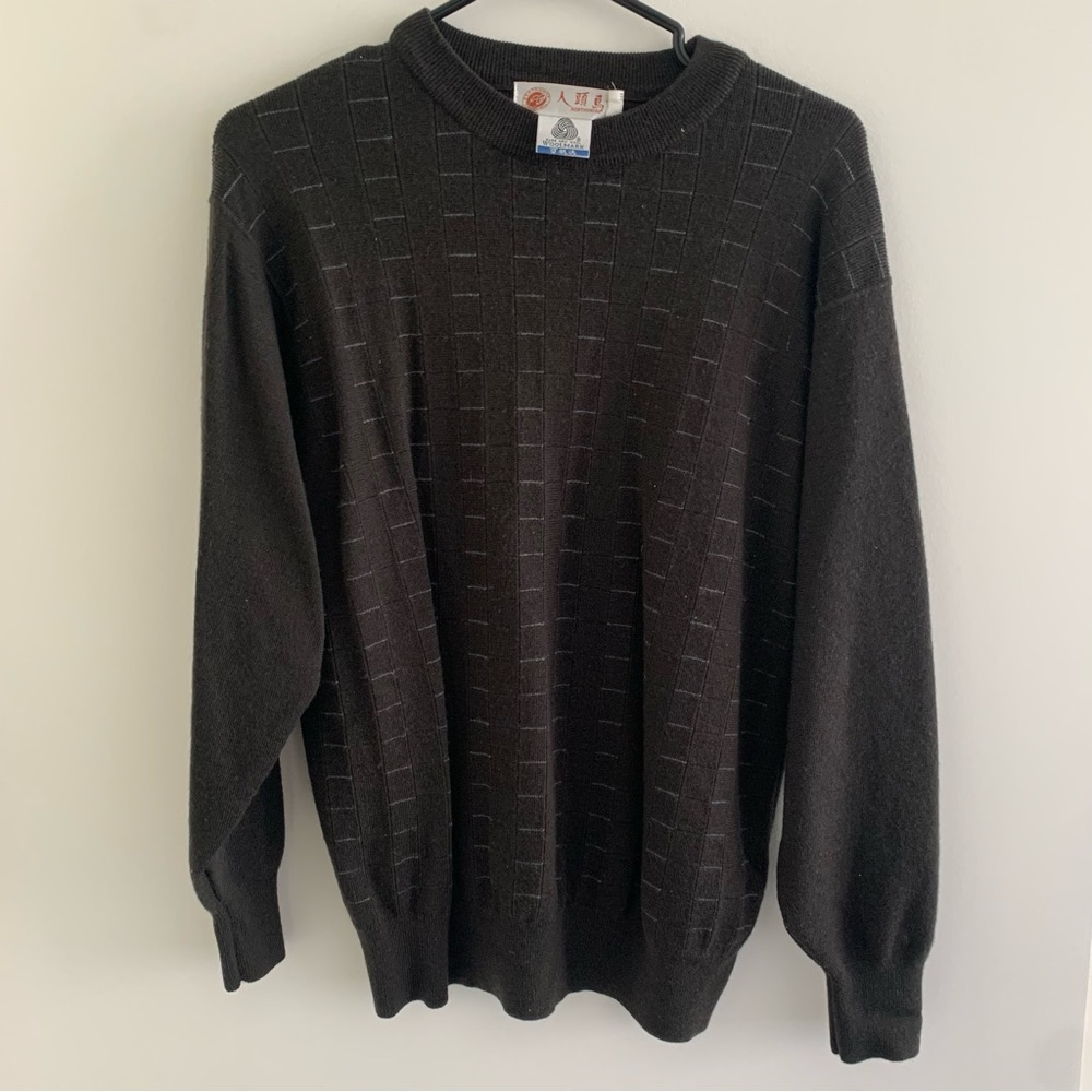 Grandpa sweater, dark green